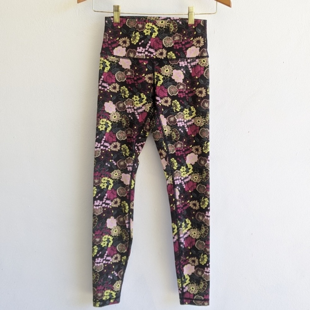 Lululemon Wunder Under Fluorolace Hi-Rise Legging